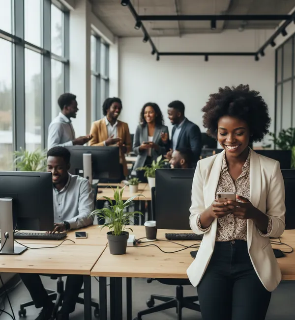 African entrepreneur using Cloza platform