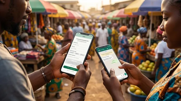 Mobile payment transaction in Africa